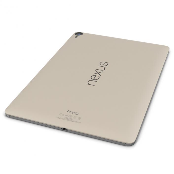 3D model Google Nexus 9 Beige