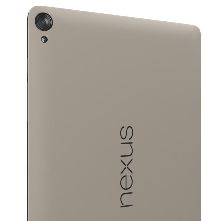 3D model Google Nexus 9 Beige