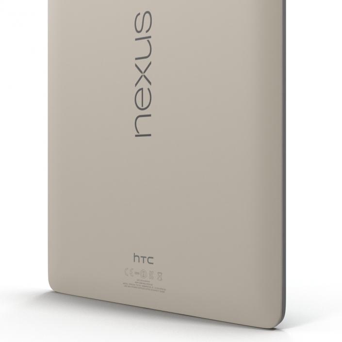 3D model Google Nexus 9 Beige