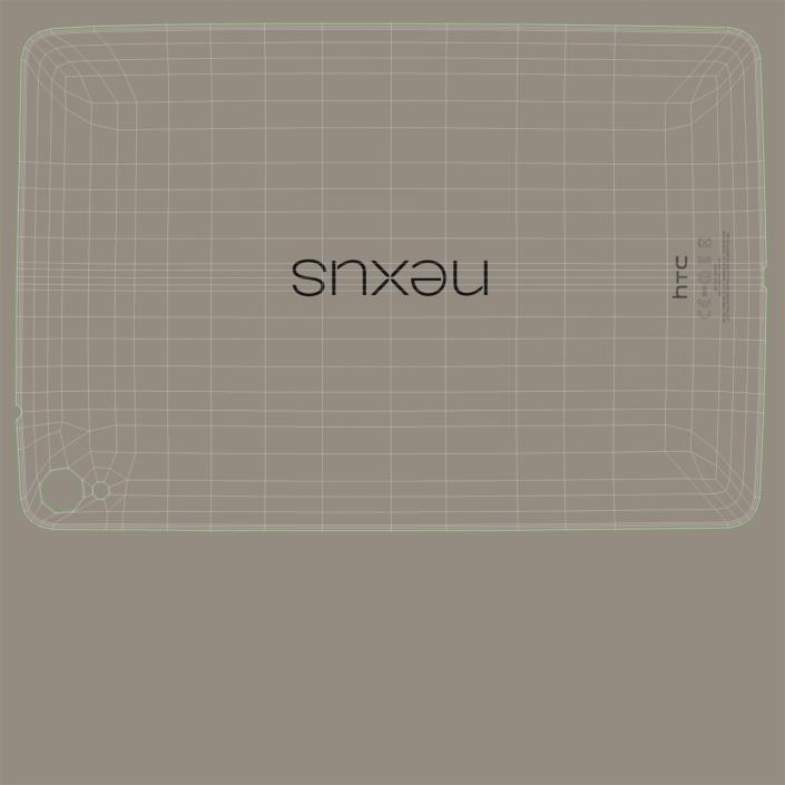 3D model Google Nexus 9 Beige