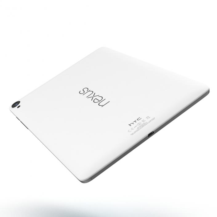 3D model Google Nexus 9 White