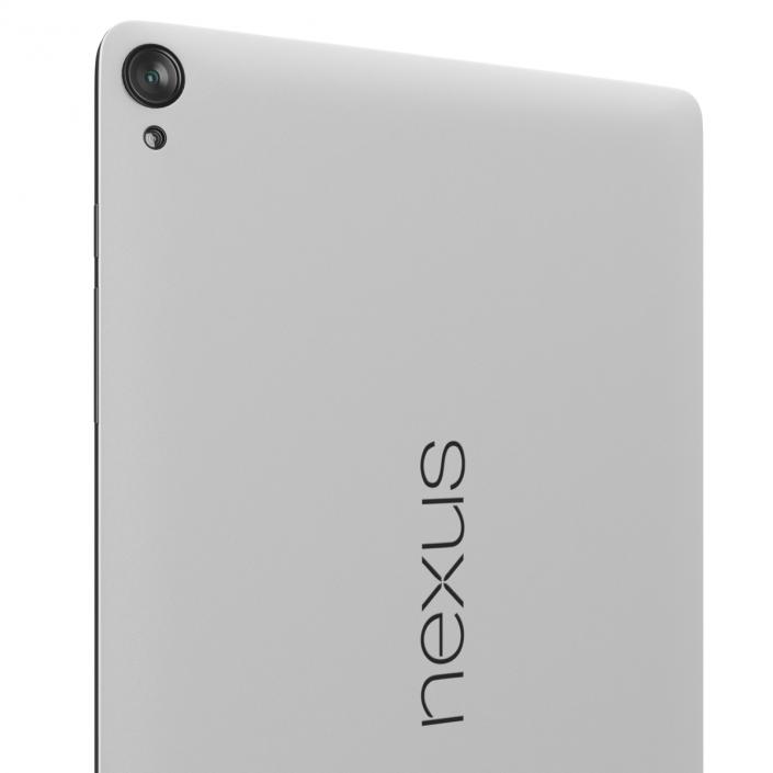 3D model Google Nexus 9 White