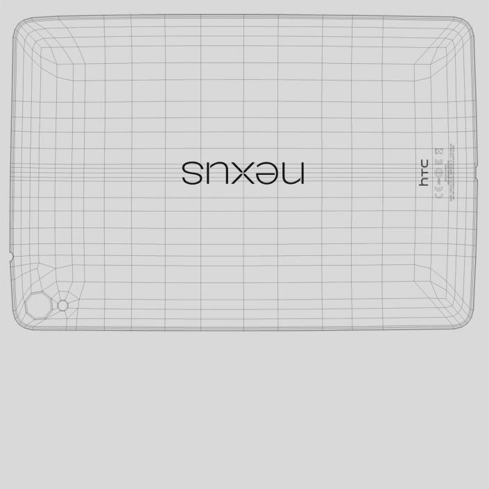 3D model Google Nexus 9 White