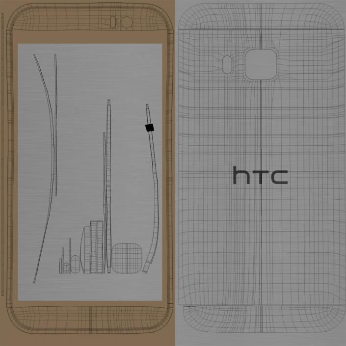 3D model HTC One M9