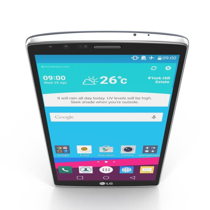 LG G4 3D model