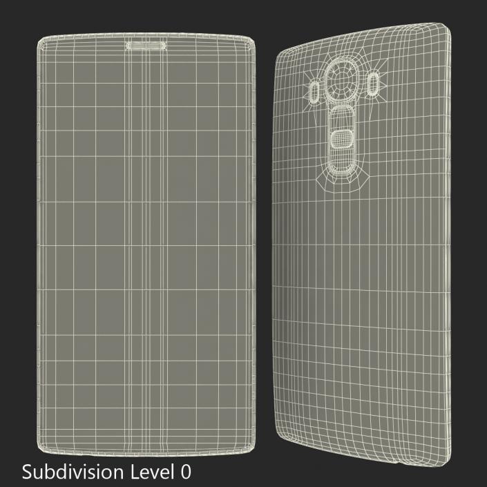 LG G4 3D model