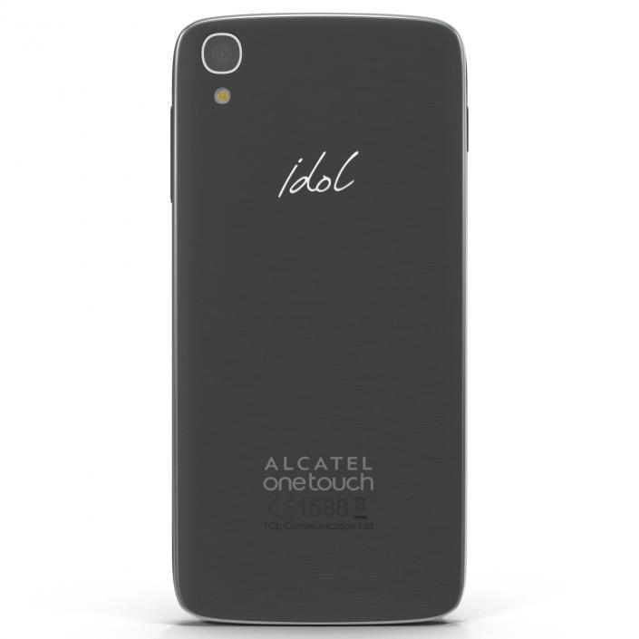 Alcatel OneTouch Idol 3 Black 3D model