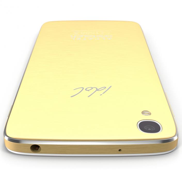 3D Alcatel OneTouch Idol 3 Gold model