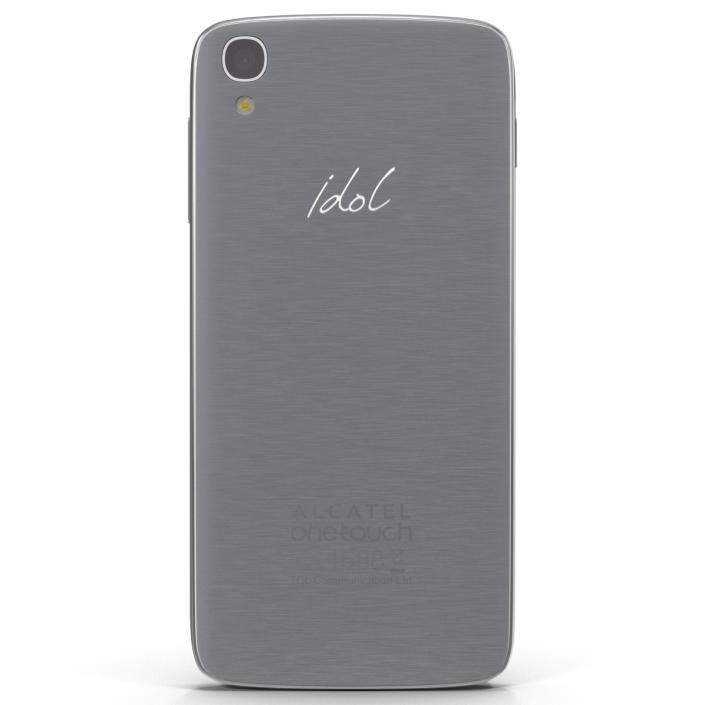 3D model Alcatel OneTouch Idol 3 Silver