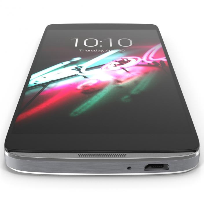 3D model Alcatel OneTouch Idol 3 Silver