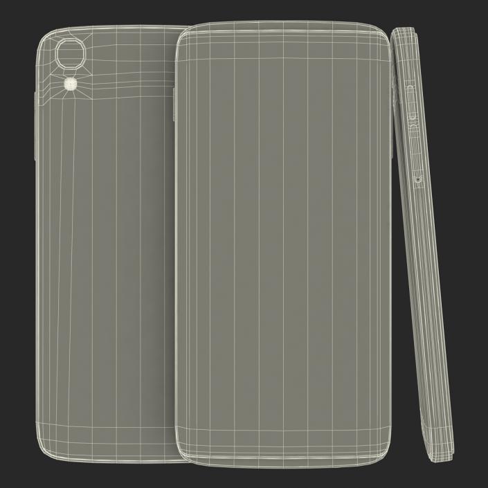 3D model Alcatel OneTouch Idol 3 Silver