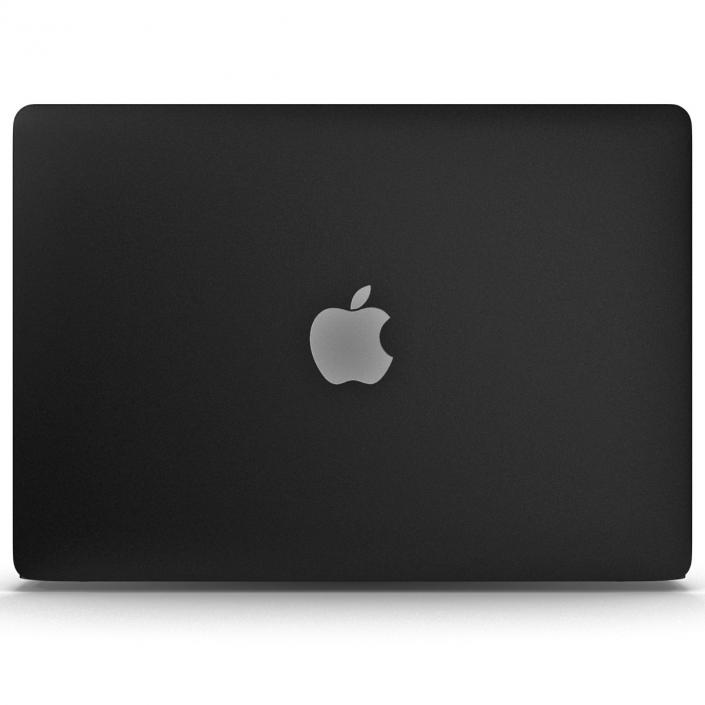 3D Apple MacBook Pro Black model