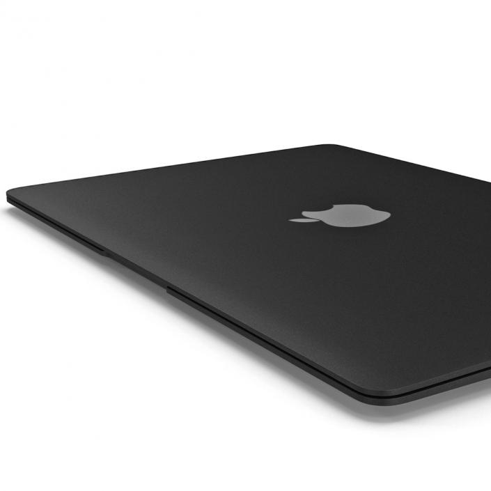 3D Apple MacBook Pro Black model