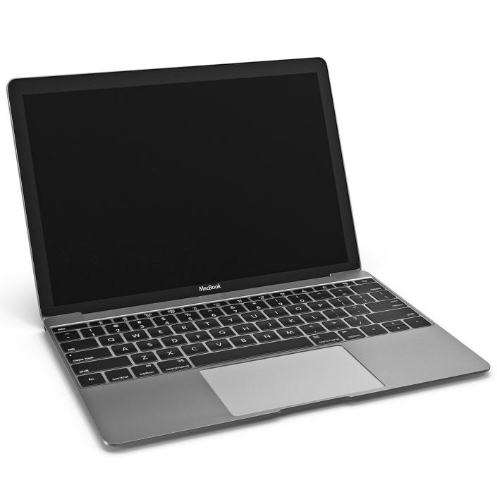 Apple MacBook Pro Silver 3D model