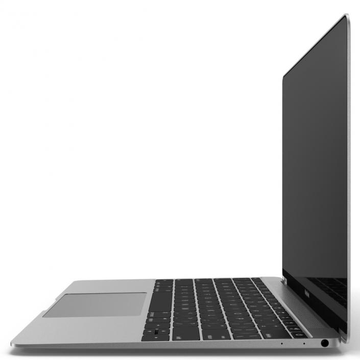 Apple MacBook Pro Silver 3D model