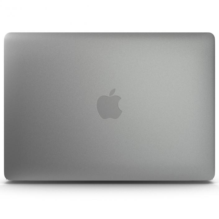 Apple MacBook Pro Silver 3D model