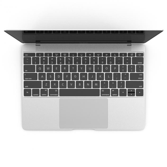 Apple MacBook Pro Silver 3D model