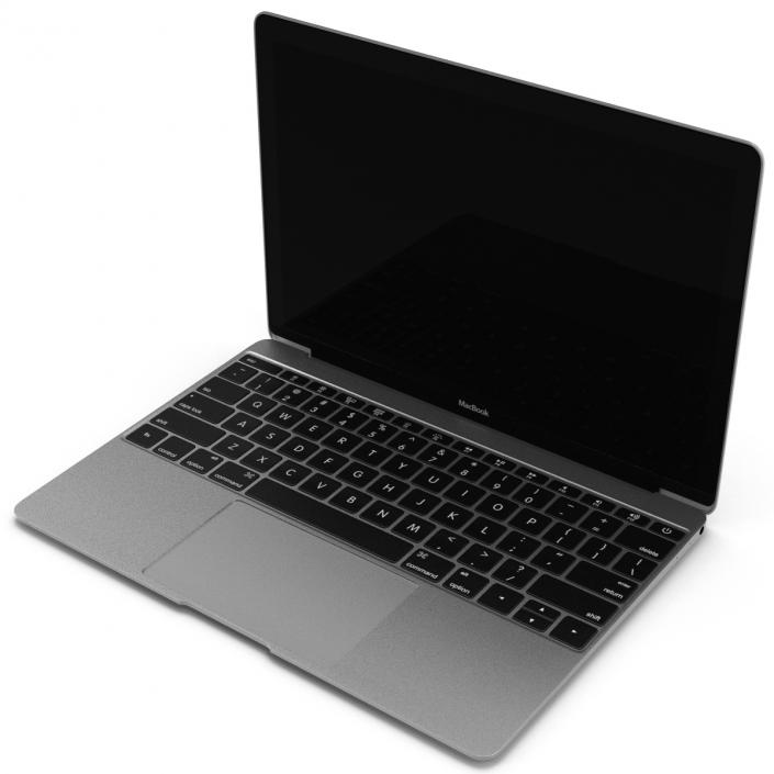 Apple MacBook Pro Silver 3D model