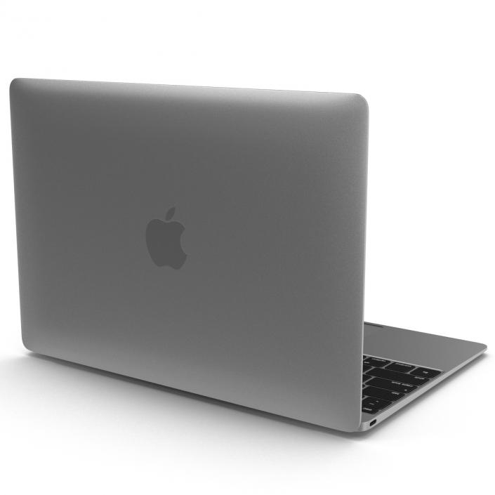 Apple MacBook Pro Silver 3D model