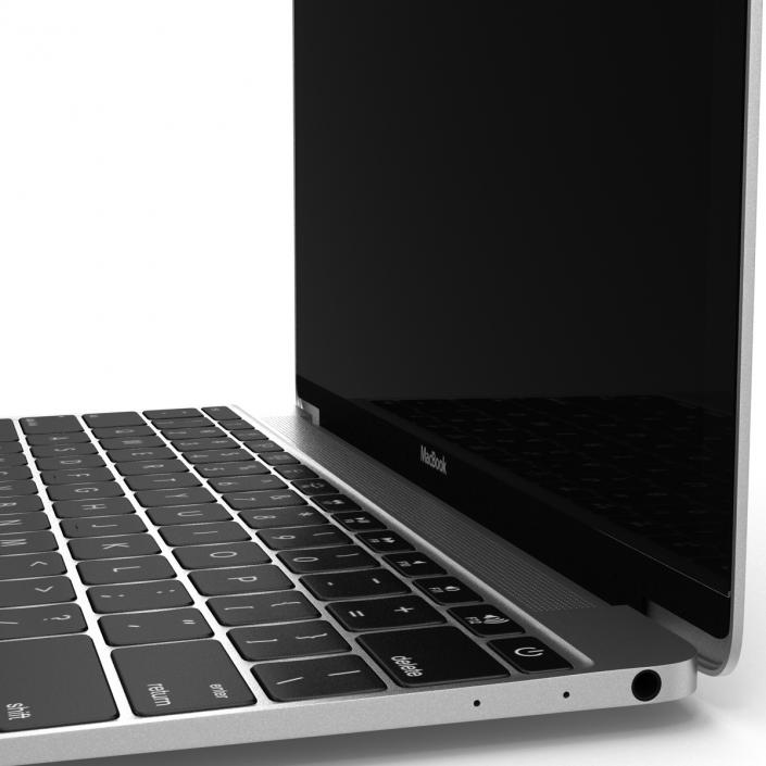 Apple MacBook Pro Silver 3D model