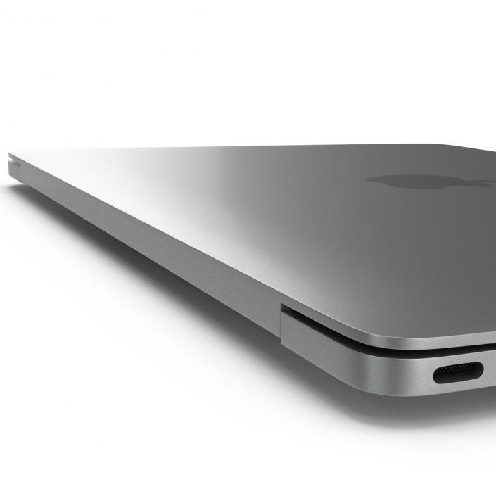 Apple MacBook Pro Silver 3D model