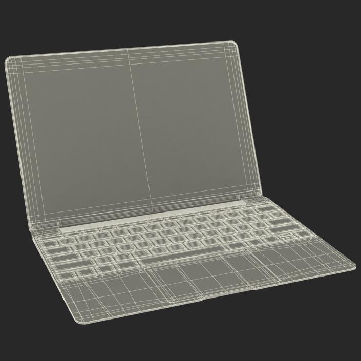 Apple MacBook Pro Silver 3D model