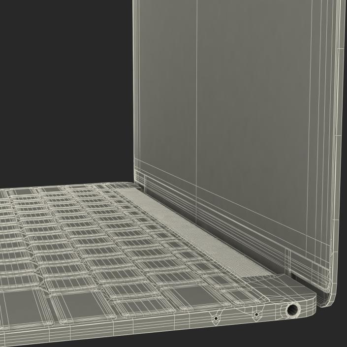 Apple MacBook Pro Silver 3D model