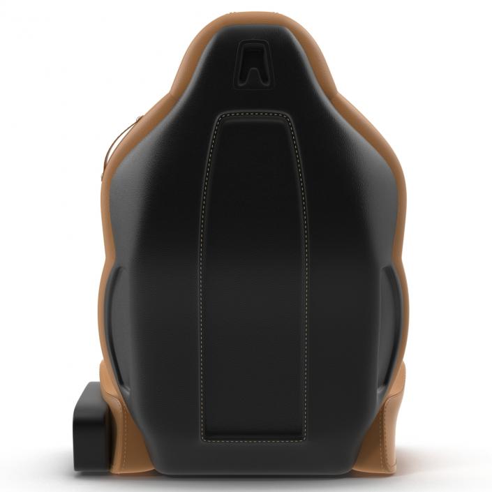 3D Ferrari Front Seat model