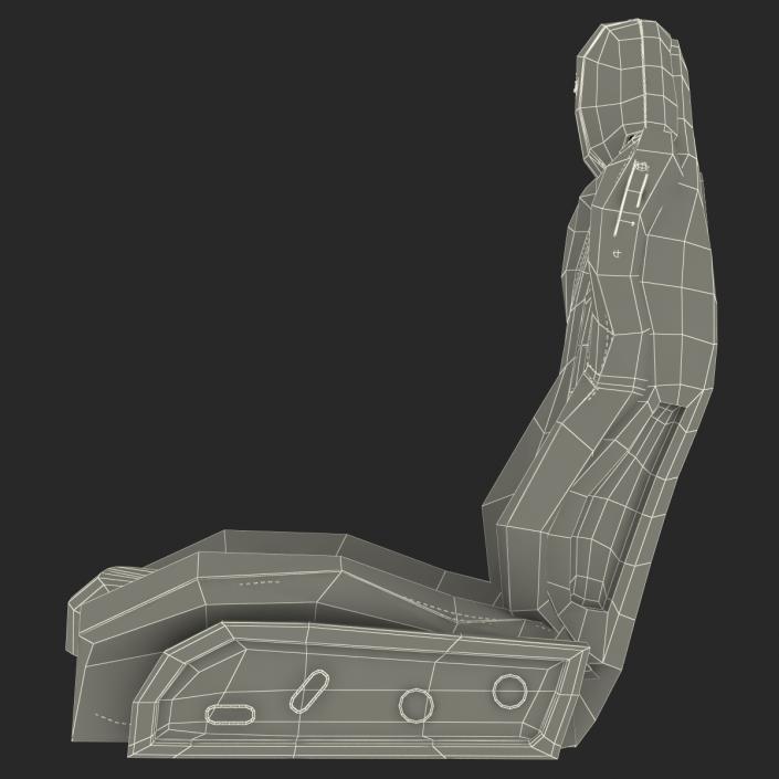 3D Ferrari Front Seat model