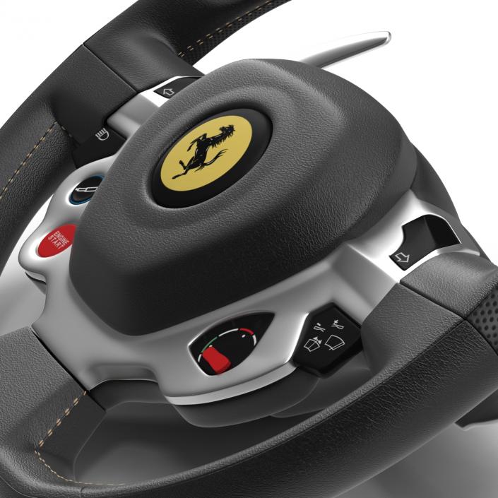 Ferrari Steering Wheel 3D