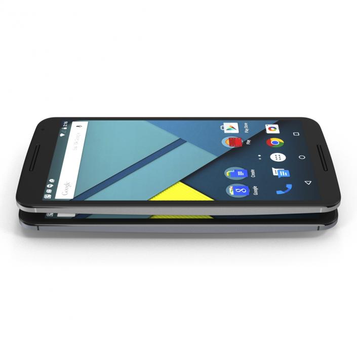 3D Google Nexus 6 Set model