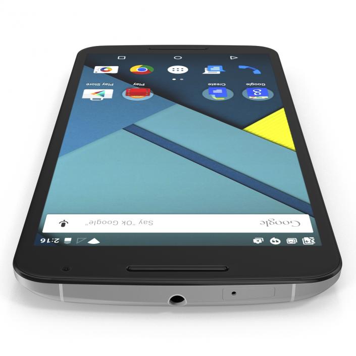 3D Google Nexus 6 Set model