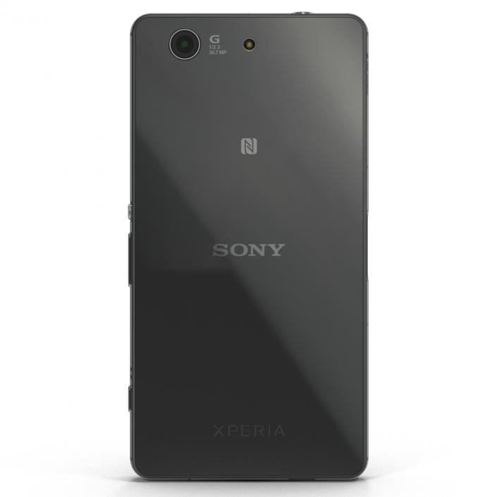 3D Sony Xperia Z3 Compact Black model