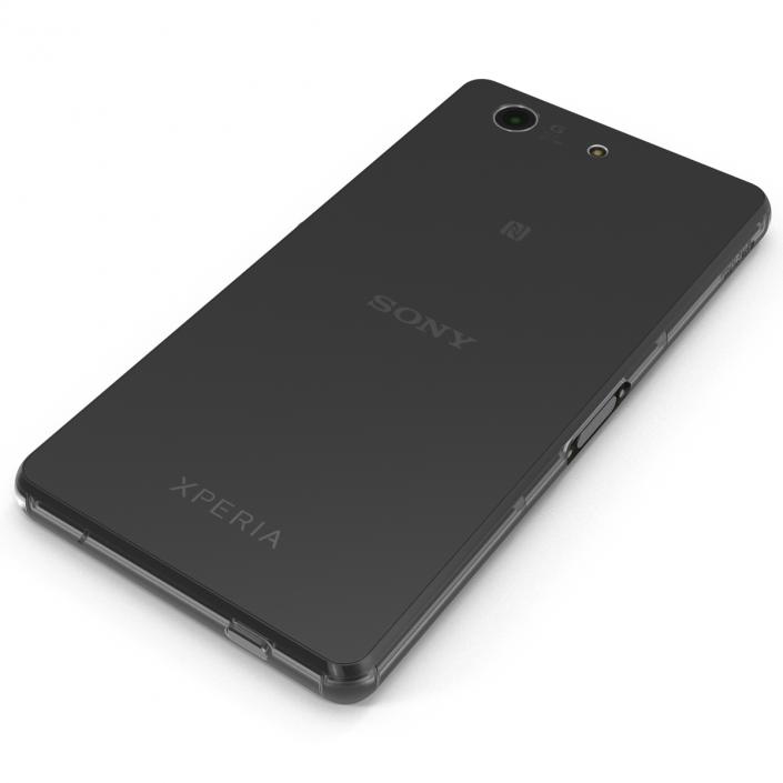 3D Sony Xperia Z3 Compact Black model