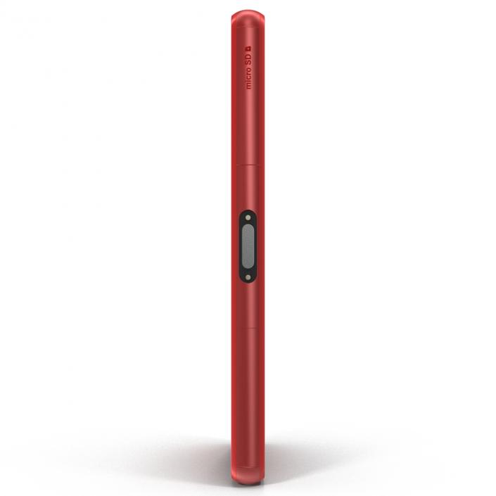 3D Sony Xperia Z3 Compact Red