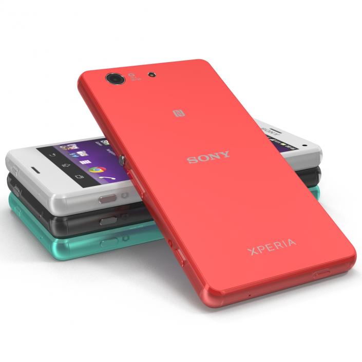 3D Sony Xperia Z3 Compact Set