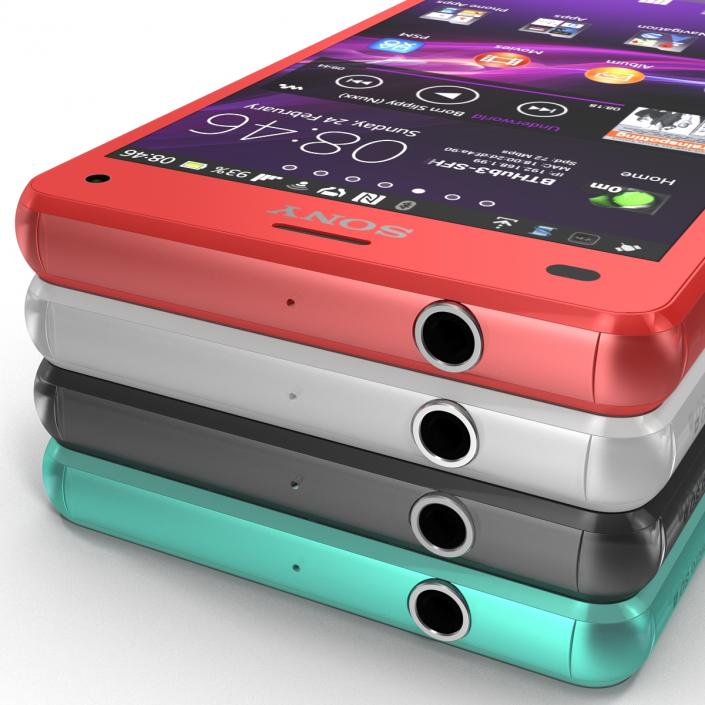 3D Sony Xperia Z3 Compact Set