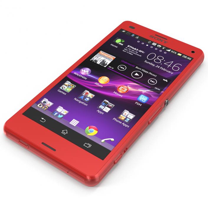 3D Sony Xperia Z3 Compact Set