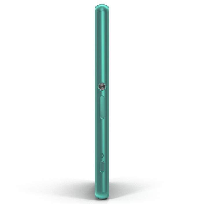 Sony Xperia Z3 Compact Turquoise 3D