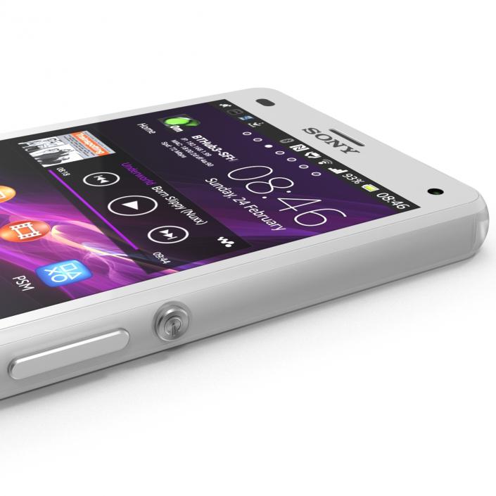 3D Sony Xperia Z3 Compact White model