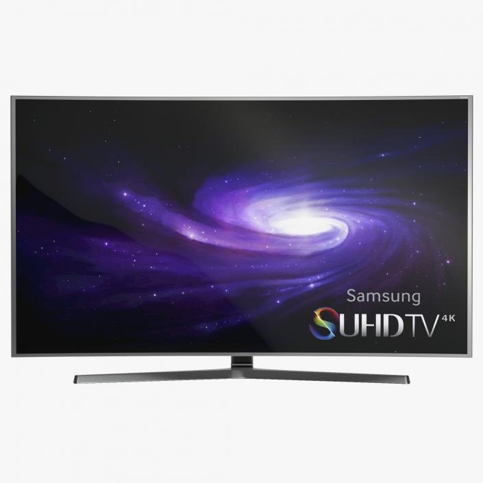 3D model 4K SUHD JS9000 Series Curved Smart TV 55 inch