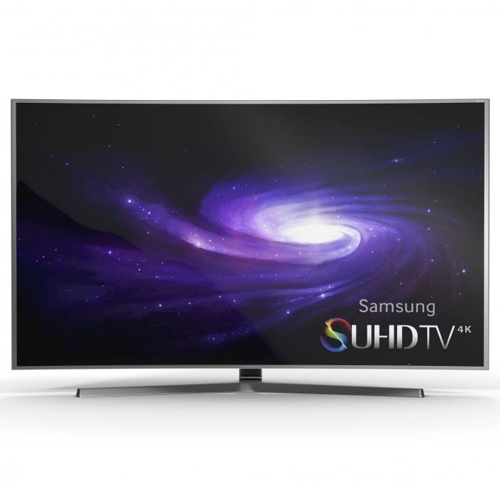 3D model 4K SUHD JS9000 Series Curved Smart TV 55 inch