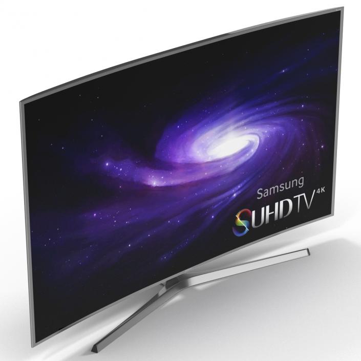 3D model 4K SUHD JS9000 Series Curved Smart TV 55 inch