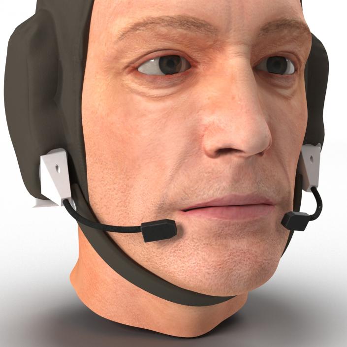 Astronaut Head 3D model