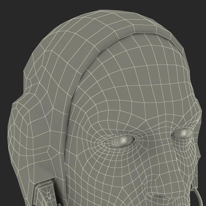 Astronaut Head 3D model