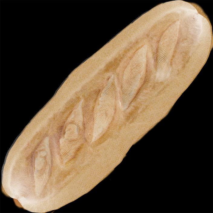 3D model Baguette 2