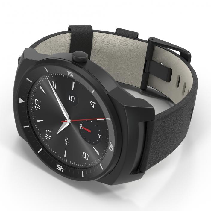 LG G Watch R 3 3D model