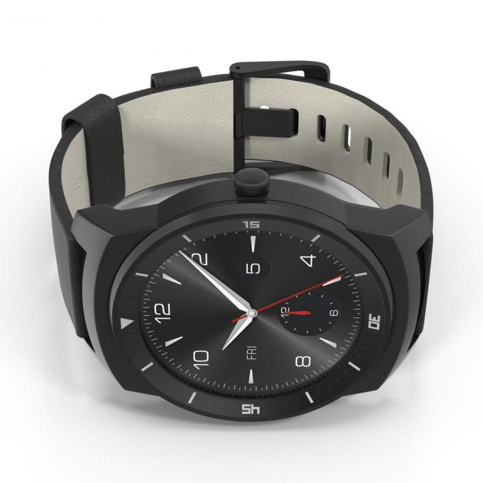 LG G Watch R 3 3D model