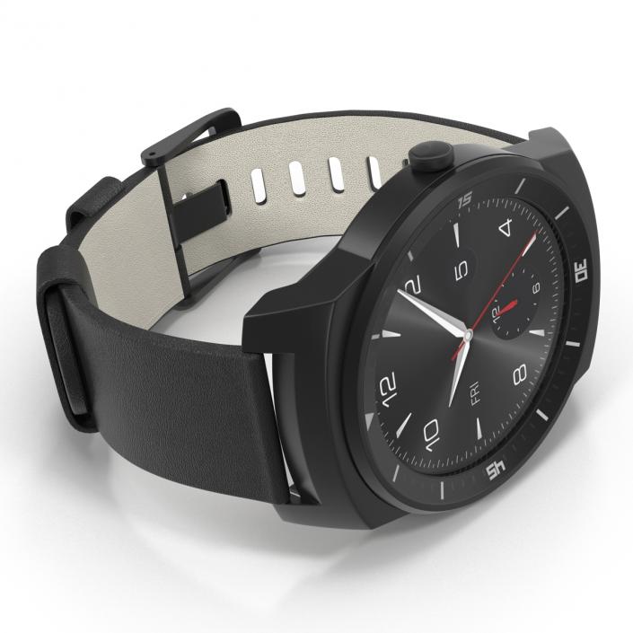 LG G Watch R 3 3D model