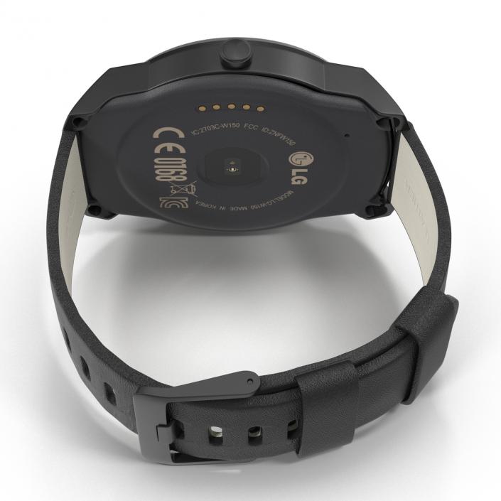 LG G Watch R 3 3D model